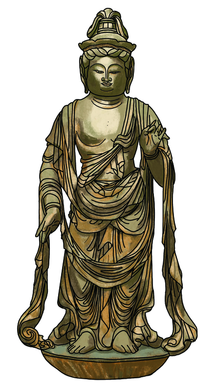 イラストで密教仏 仏像イラストレーターの田中ひろみさんが 醍醐寺展 おすすめの仏像をご紹介 コラム アルトネ