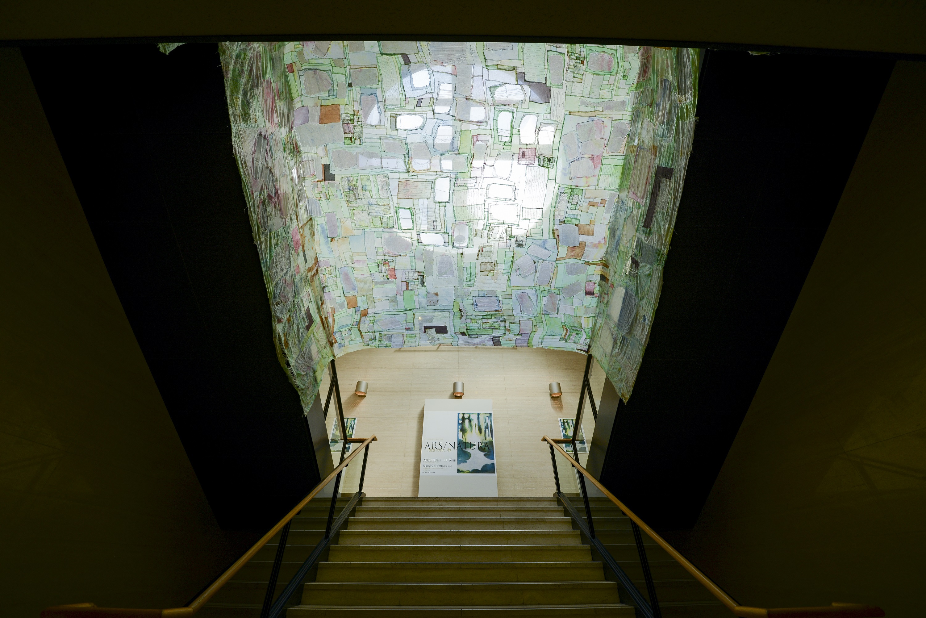 抽象画　教会と階段 吉岡雅哉 個展「階段」 – artscape