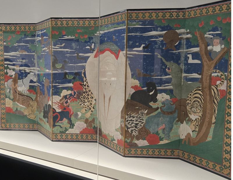 希少 豪華 軸 おもてなし 絵 青鳥 瑠璃 花 中国 風水 美術 骨董 インテリ c9eaf9193c.jpg