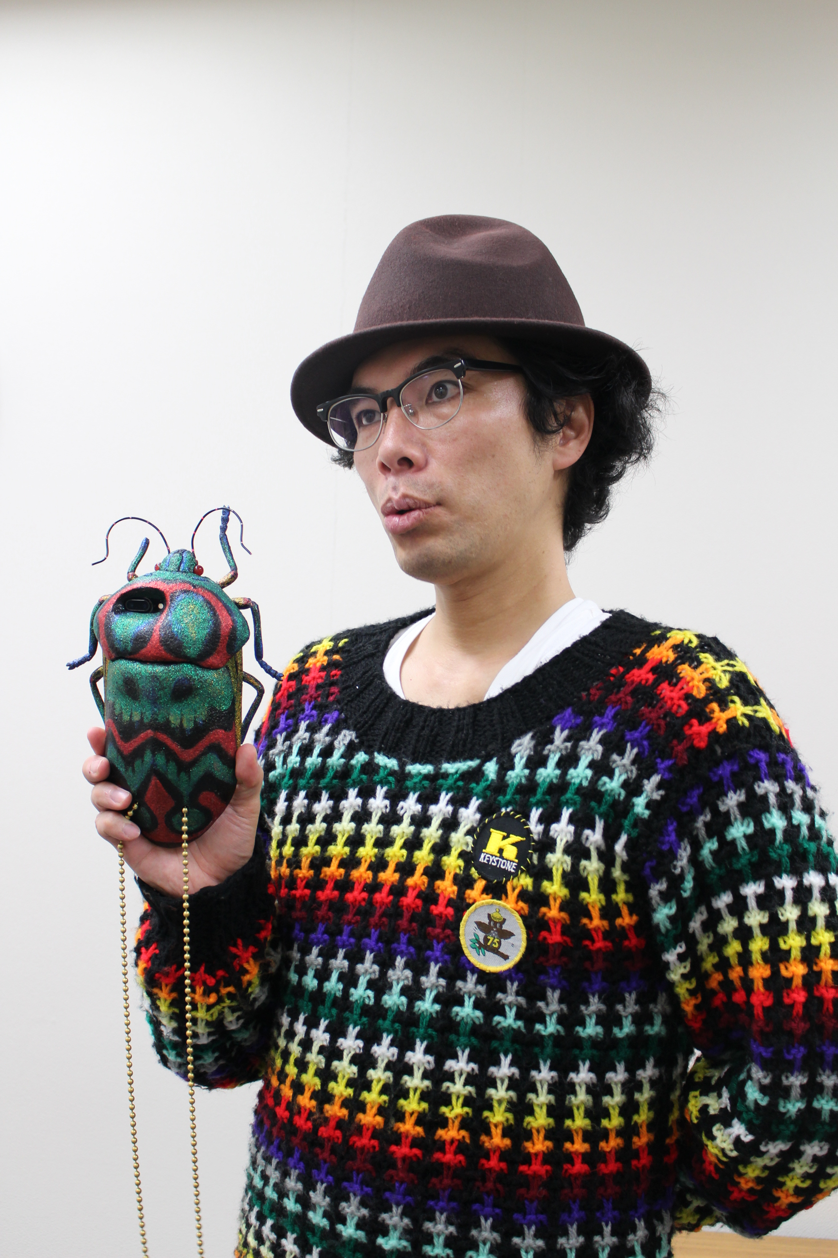 片桐仁ふたたび来福！アルチンボルドについて語る！【インタビュー